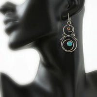 Aretes de Piedra Azul