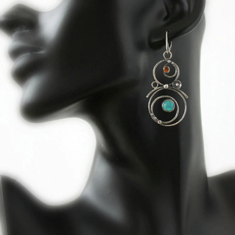 Aretes de Piedra Azul