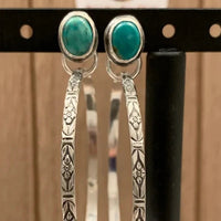 Aretes de Ónix Boho Chic Vintage