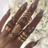 Set Premium Único de 8 a 12 Anillos