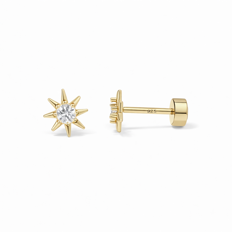 Aretes Sol Radiante