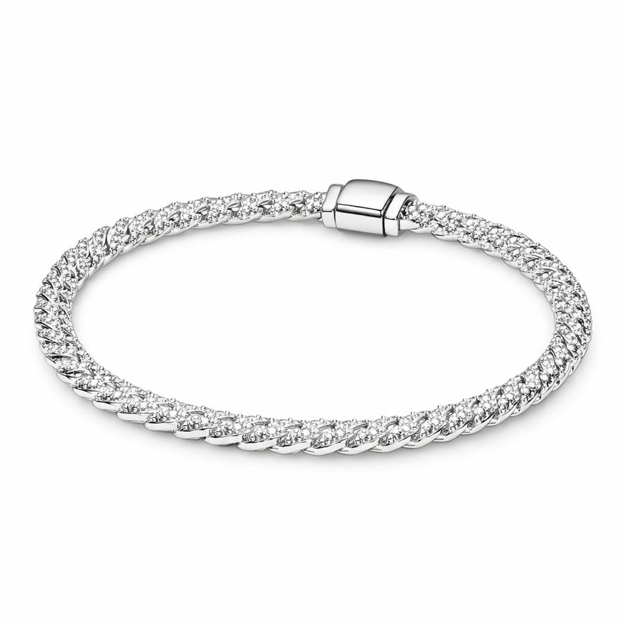 Pulsera Cubana Pavé
