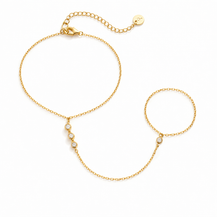 Pulsera de Mano con Cuentas