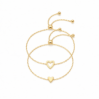 Pulseras de Corazón Radiantes
