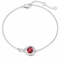 Pulsera de Infinito de Rubí