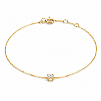 Pulsera Caroline de Piedra Moissanita