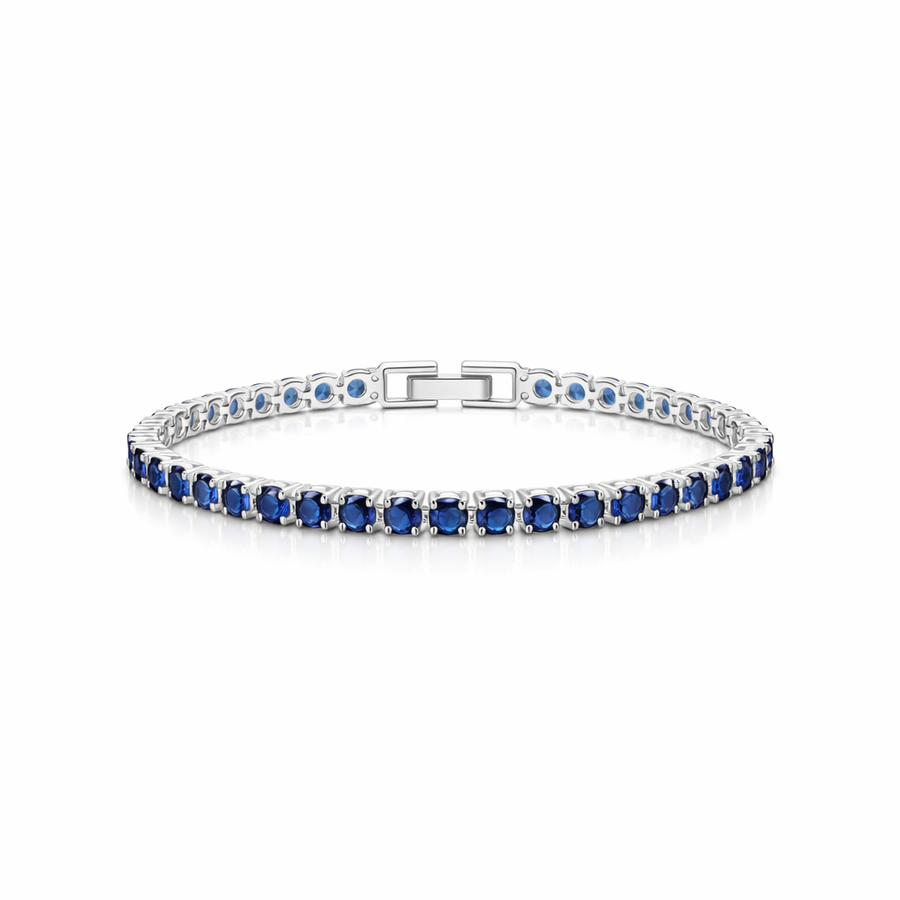 Pulsera de Tenis de Zafiro