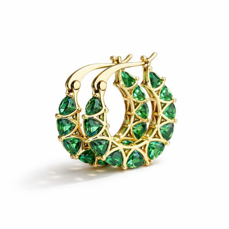 Aretes de Aro Elena Marlowe