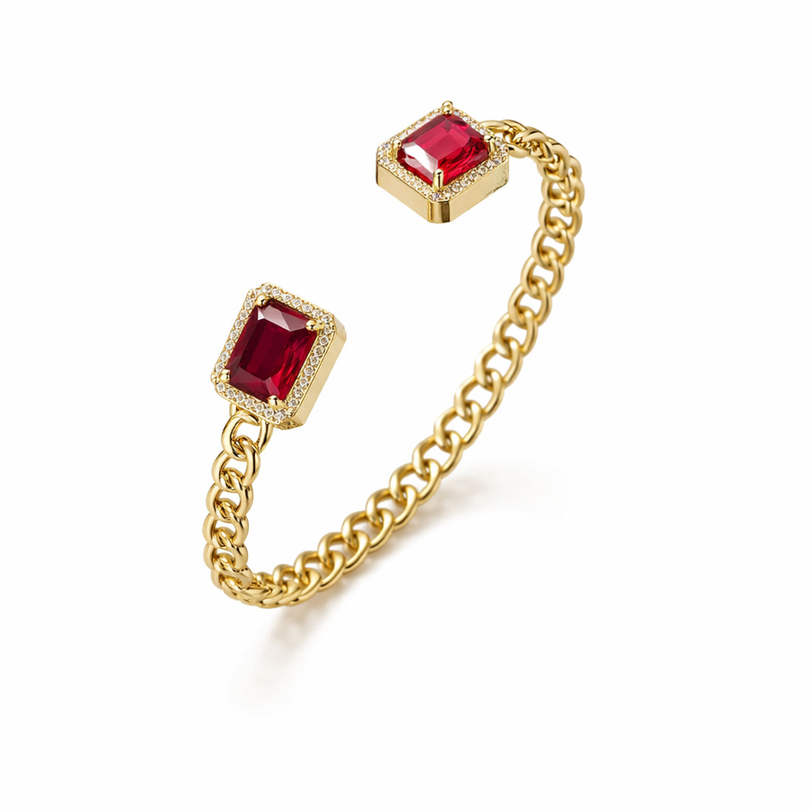 Pulsera Abierta Paige de Rubí