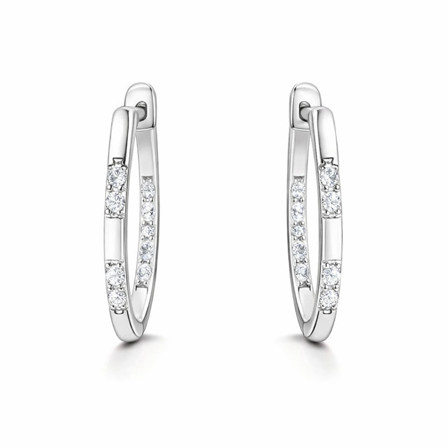 Aretes Exquisitos de Zirconia