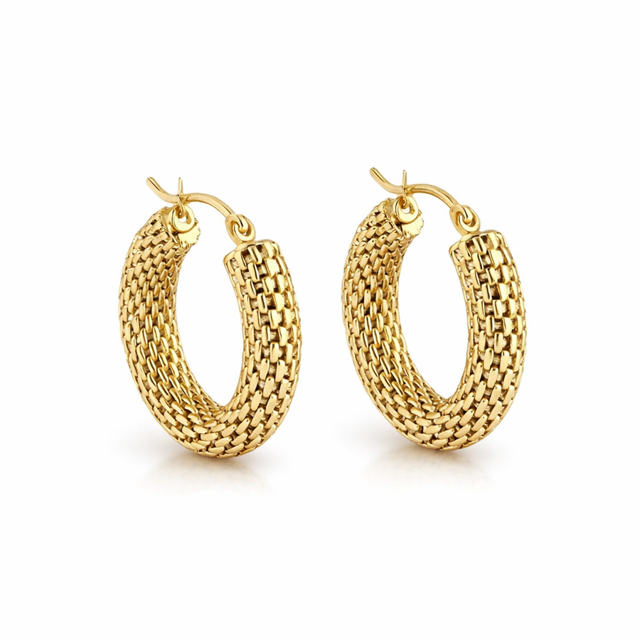 Aretes de Aro Marea Dorada