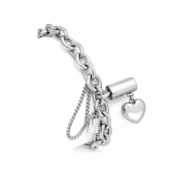 Pulsera de Corazón Gruesa