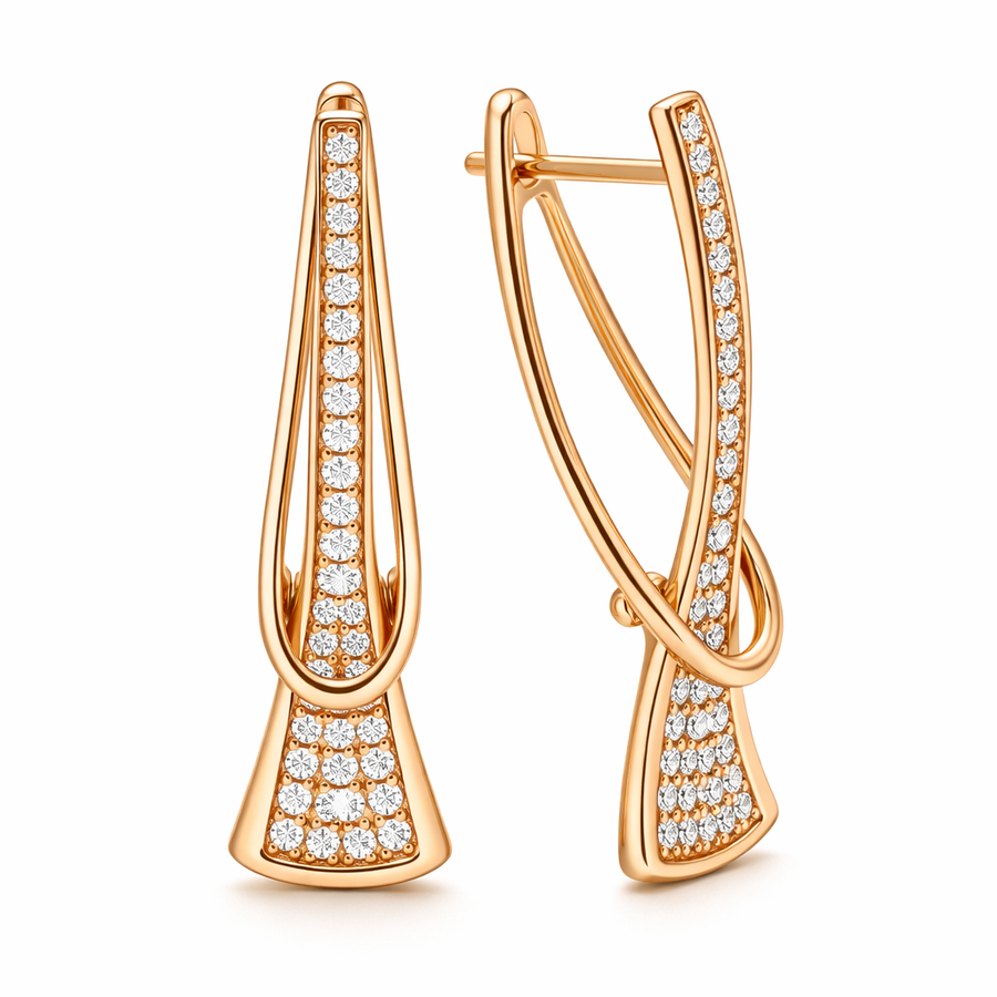 Aretes de Cristal en Capas Radiantes