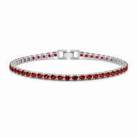 Pulsera de Tenis de Rubí
