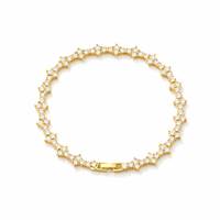 Pulsera de Tenis Clásica de Racimo