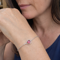 Pulsera de Infinito de Rubí