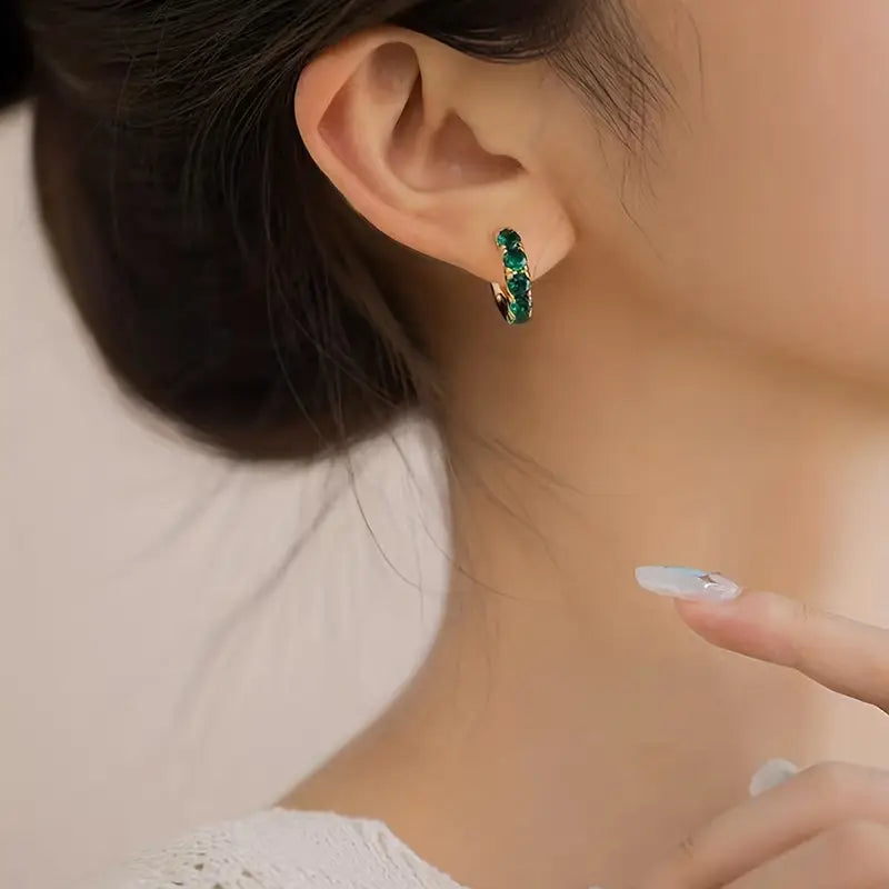 Aretes Colgantes en Oro Inspirados en la Costa
