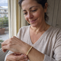 Pulsera Cubana Pavé