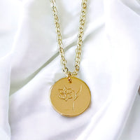 Collar de Flor de Nacimiento