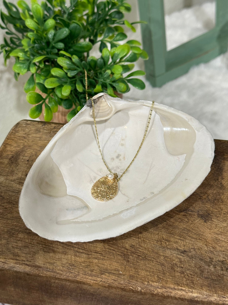 Collar Marina de Perla en Gota