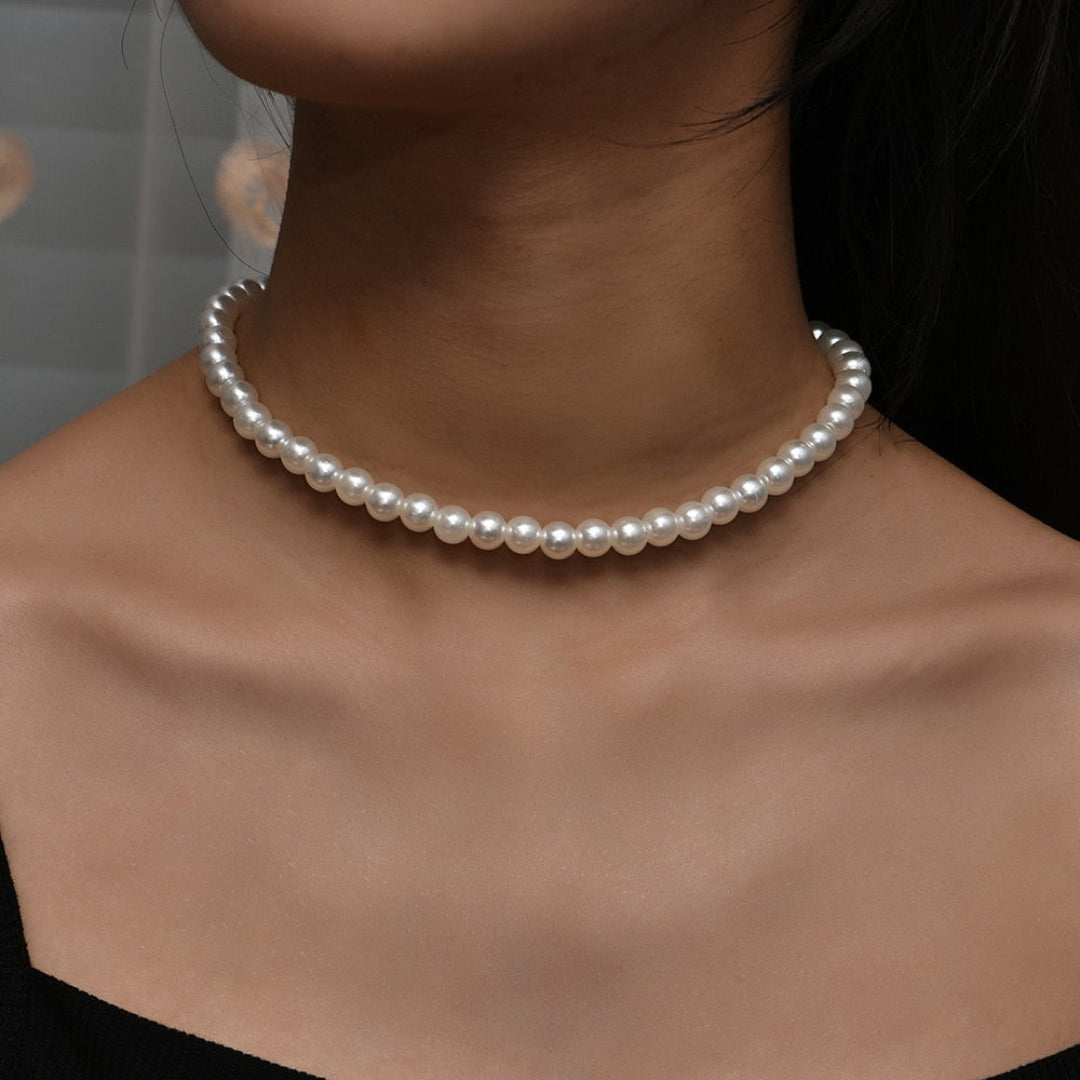 Collar Clásico de Perla