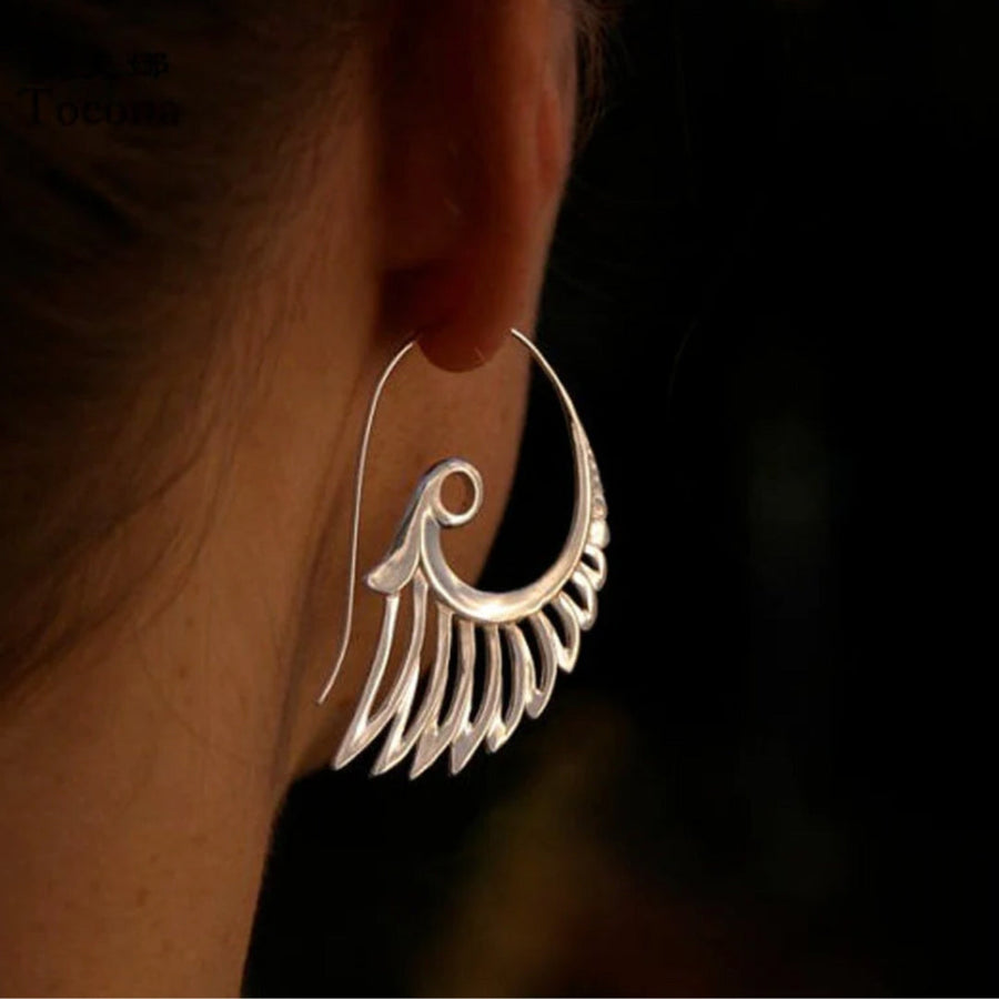 Aretes de Alas en Oro