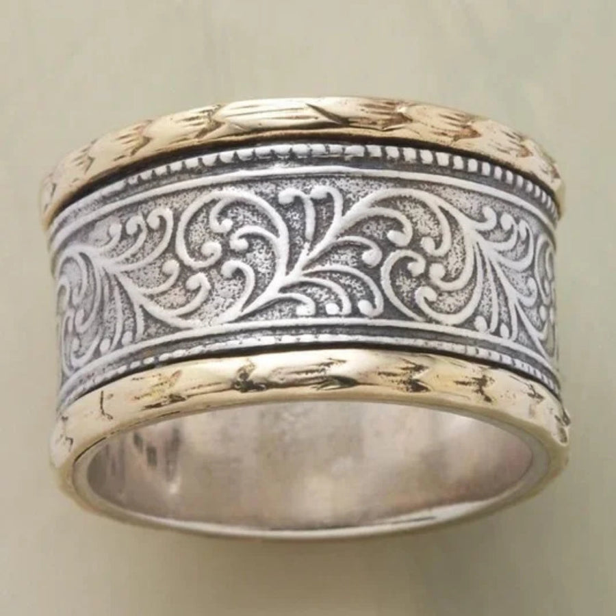 Anillo Vintage Dorado & Plata