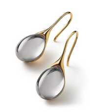 Aretes Colgantes de Cristal