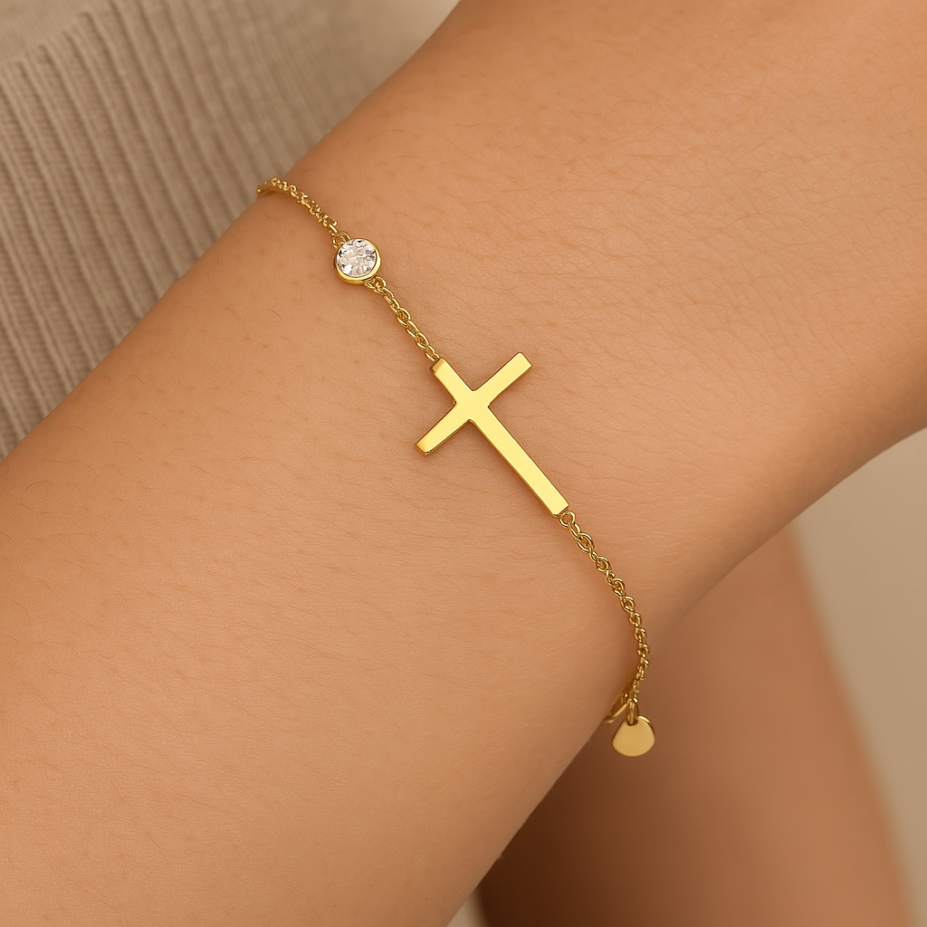 Pulsera de Charm Espiritual en Oro