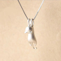 Collar de Gatito Juguetón en Plata Esterlina 925