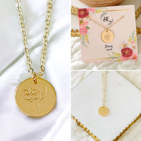 Collar de Flor de Nacimiento