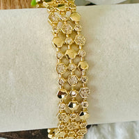 Brazalete Gavriella Hexagonal