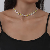 Collar de Margarita en Oro