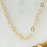 Collar Choker Amore de Eslabón de Corazón