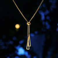Collar de Dije en Oro con Borla