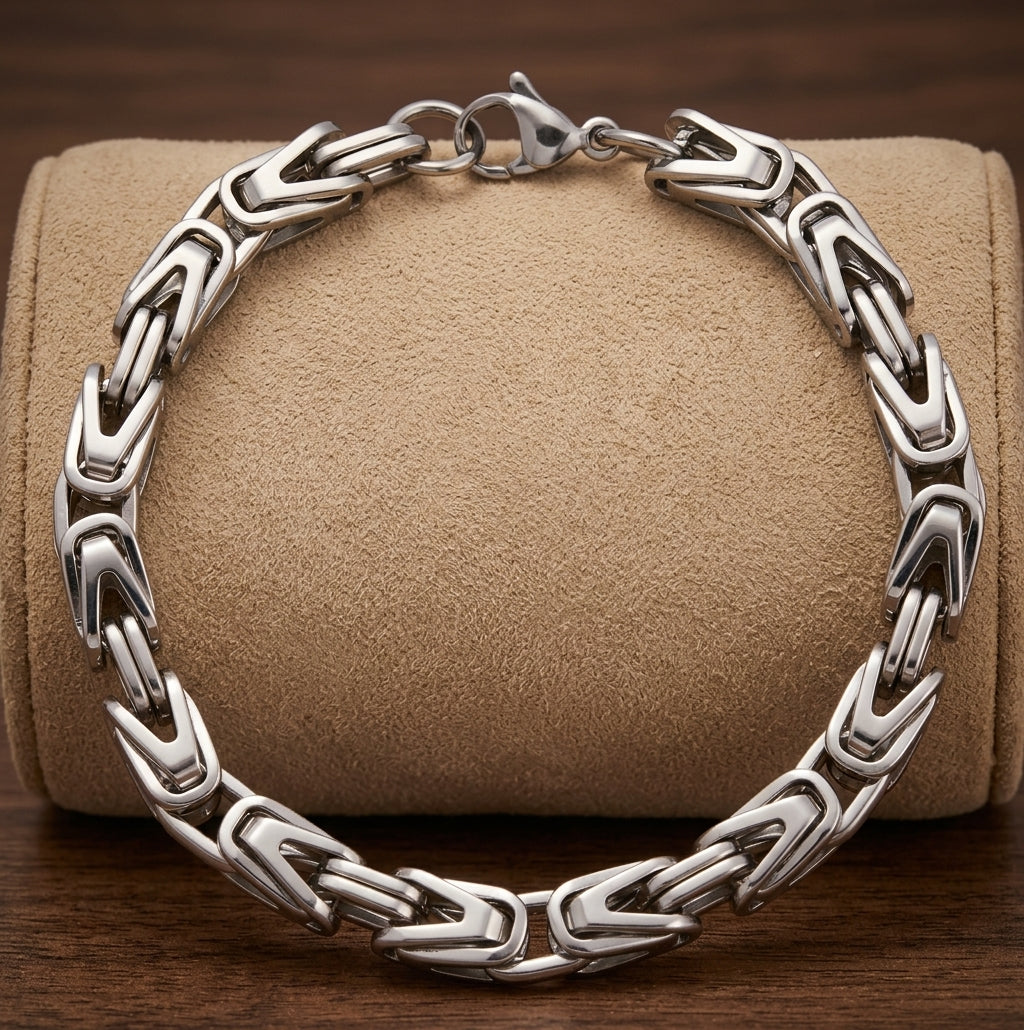 Pulsera de Eslabón de Corona Lucian