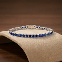 Pulsera de Tenis de Zafiro