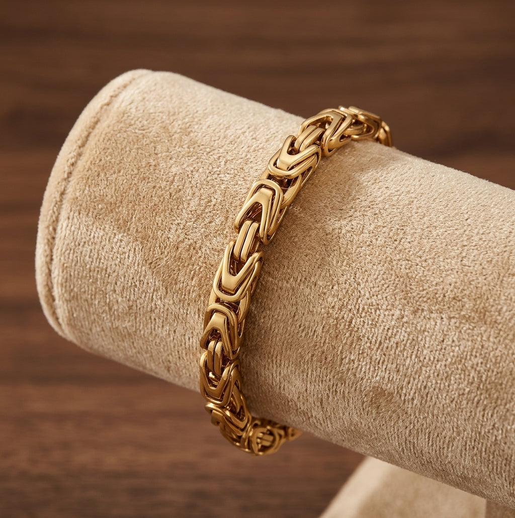 Pulsera de Eslabón de Corona Lucian