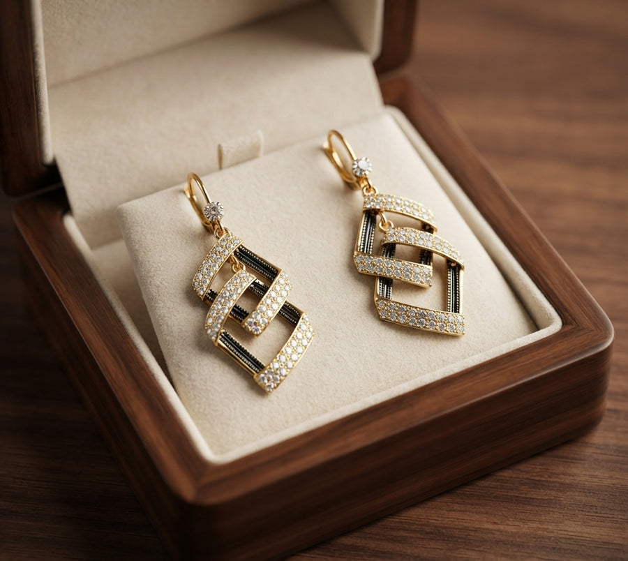 Aretes Stella Virelle en Capas