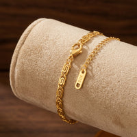 Pulsera de Cadena Trenzada Nusa