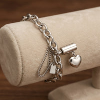 Pulsera de Corazón Gruesa