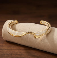 Pulsera de Ópalo Resplandor Dorado