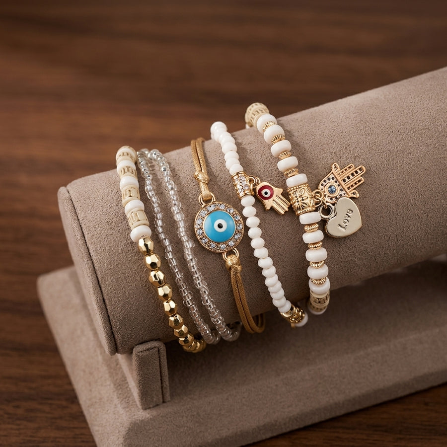 Set de Pulseras Hamsa