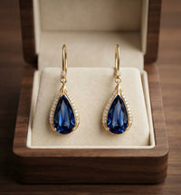 Aretes Azura de Gota