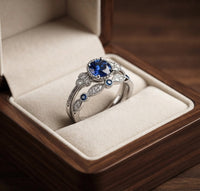Set de Anillos de Corona Sapphriel