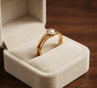 Anillo Lunara de Perla