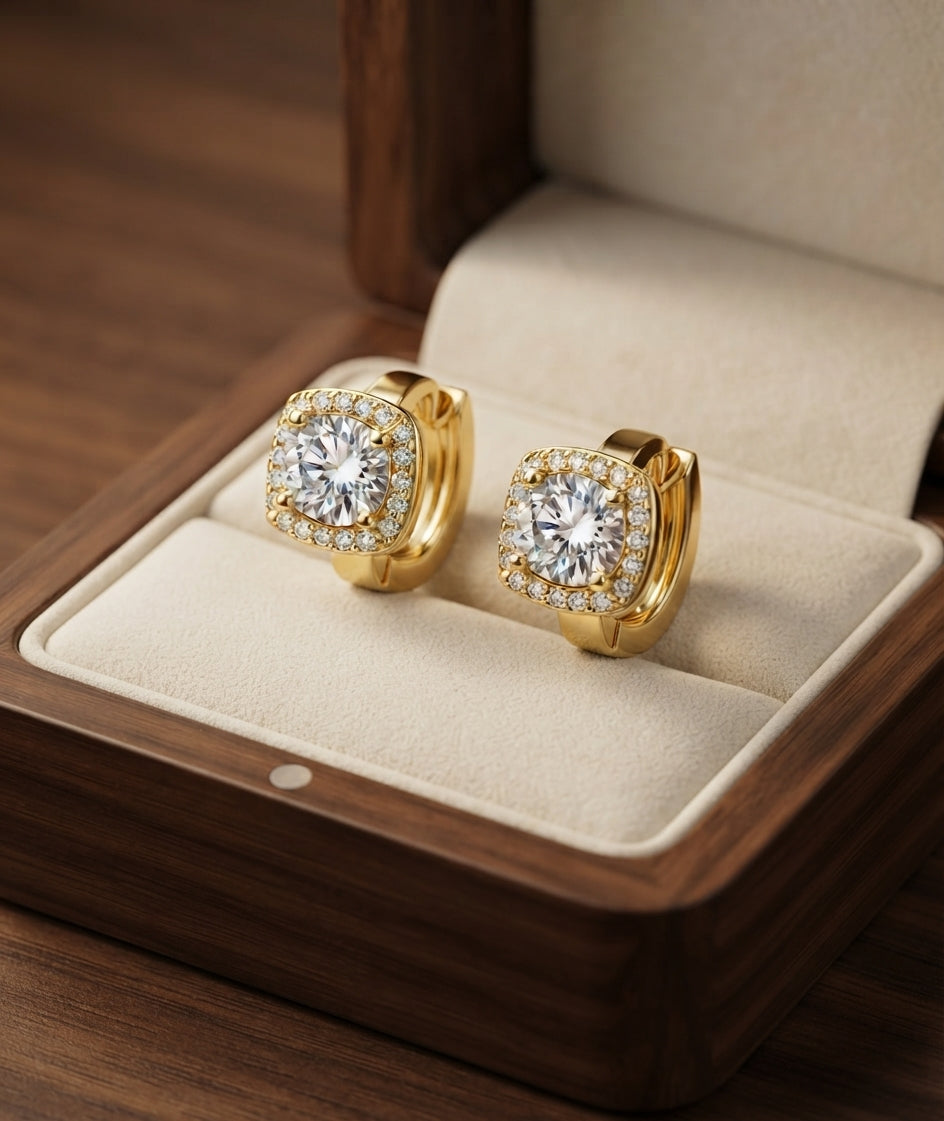Aretes Nadine Cuadrados