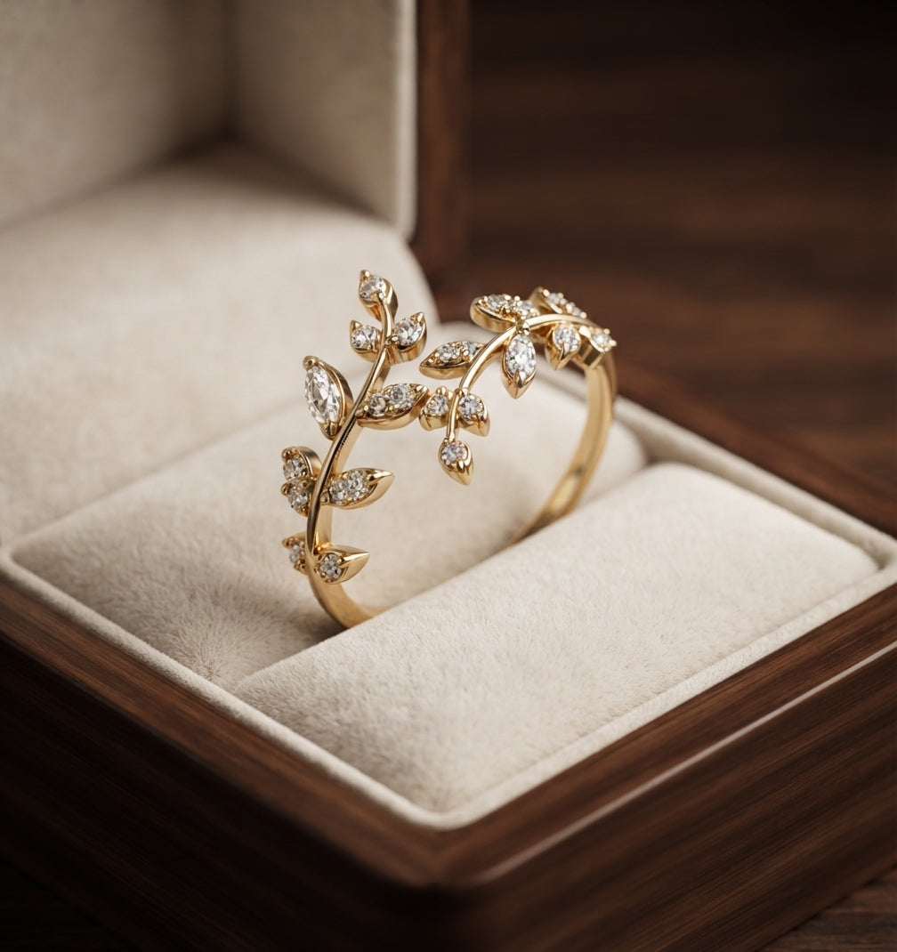 Anillo de Vid Elegante