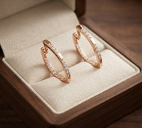 Aretes Exquisitos de Zirconia