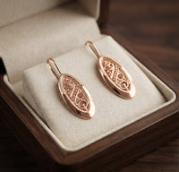Aretes Colgantes Opengleam Dorados